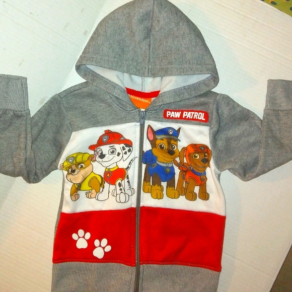 ☆L@@K!☆NICKELODEON☆PAW PATROL☆Toddler 2T Zip Hoodie Jacket - Picture 4 of 16